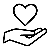 hand in service icon