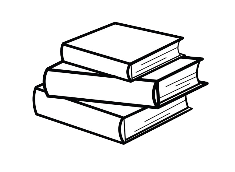 stack of books icon