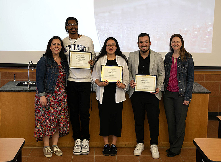 group being honored at urw